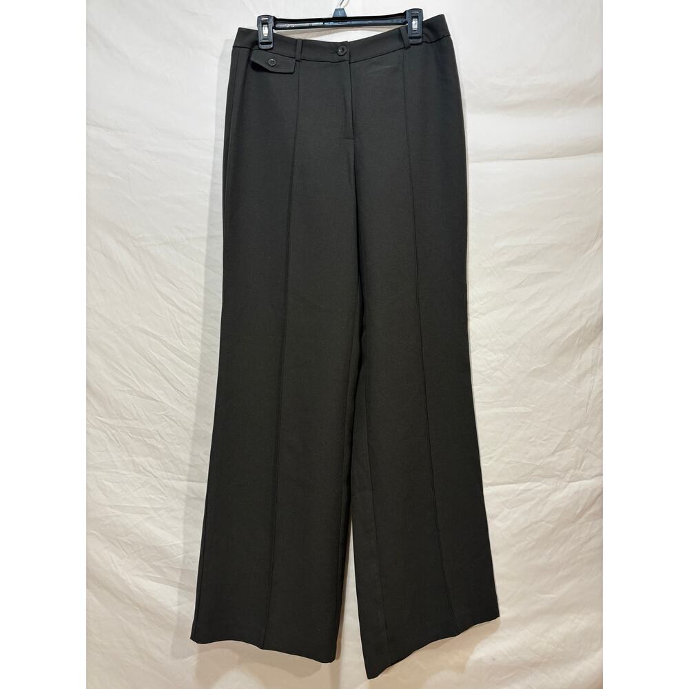 New York & Company Gray Wide Leg Dress Pant (Size 10 Tall)
